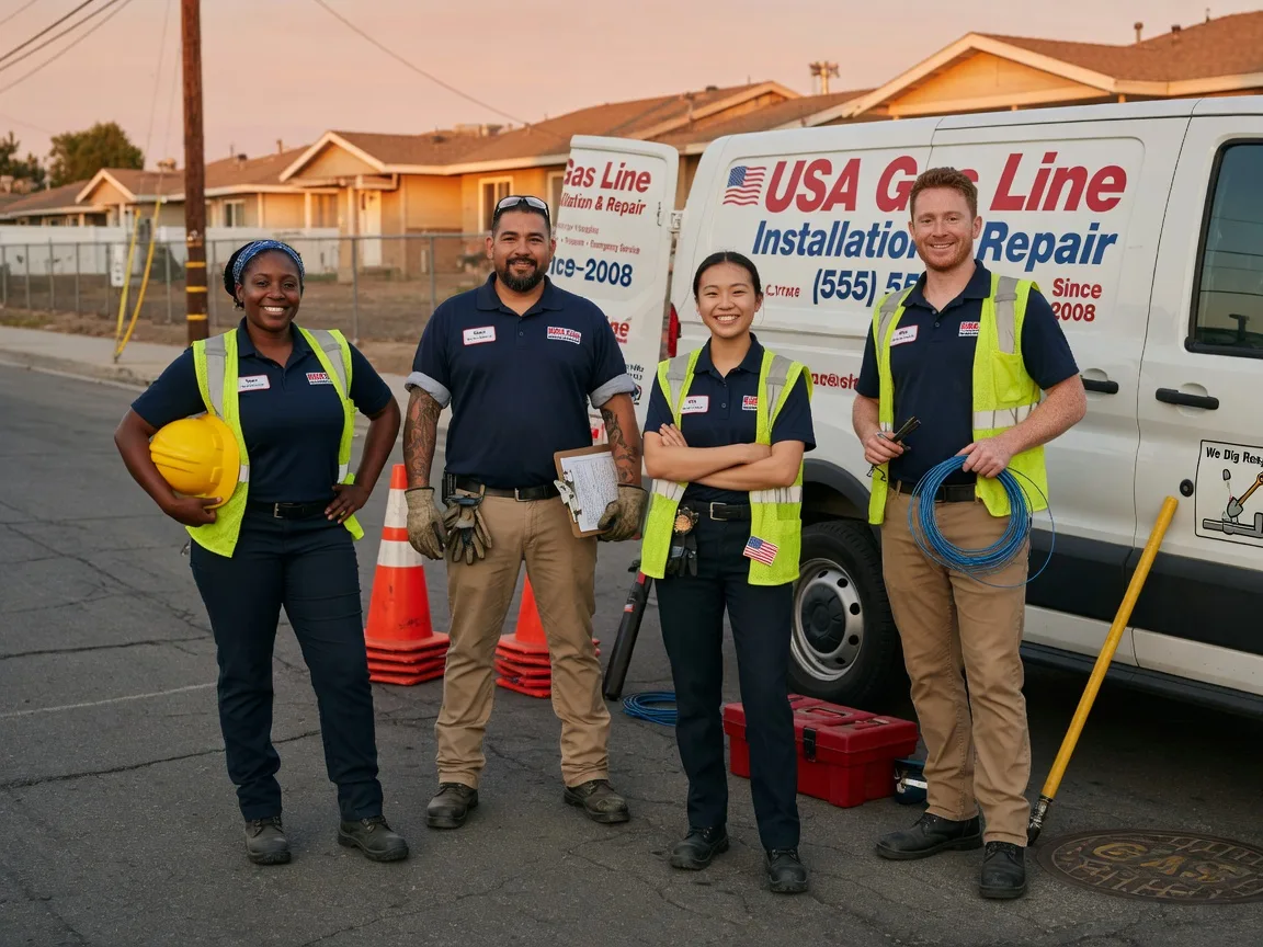 Gas Line Installation company in Footville, WI