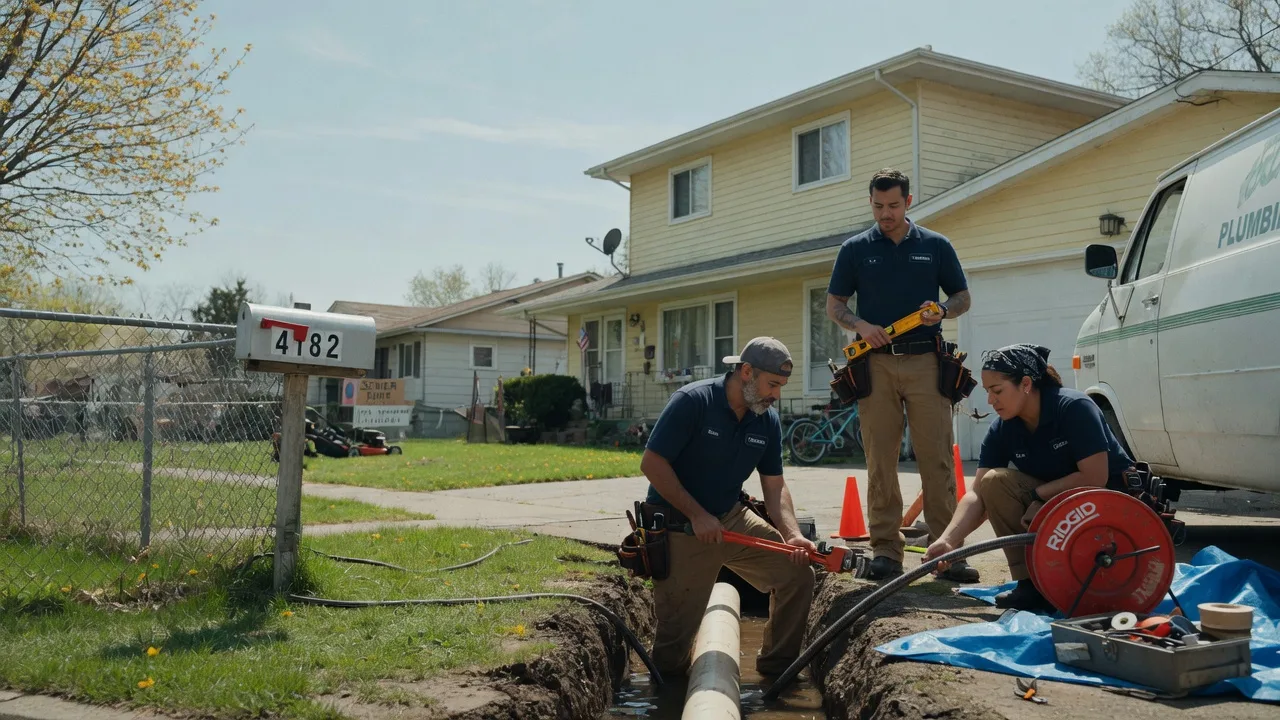 Gas Line Repair in Footville, WI near me